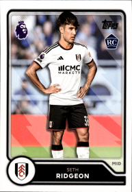 Seth Ridgeon - Topps Flagship Premier League Base Set 2026-27, Nr. 141 – Rookie Card