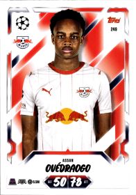 Assan Ouédraogo - Topps Match Attax UEFA Club Competitions Base Set 2026-27, Nr. 249