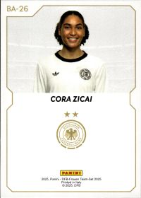 Cora Zicai - Panini DFB-Frauen Team-Set Base Set 2025, Nr. BA-26