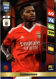 Florentino - Panini Adrenalyn XL FIFA 365 Base Set 2025, Nr. 251