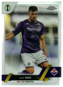 Luka Jović - Topps Chrome UEFA Club Competitions Base Set 2022-23, Nr. 133