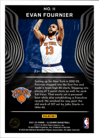 Evan Fournier - Panini Illusions Base Set 2021-22, Nr. 11