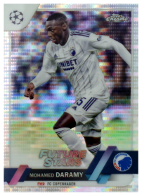 Mohamed Daramy - Topps Chrome UEFA Club Competitions Future Stars 2022-23, Nr. 81 – Pulsar Refractor