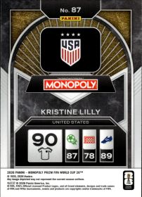 Kristine Lilly - Panini Prizm Monopoly FIFA World Cup Base Set 2026, Nr. 87