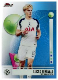 Lucas Bergvall - Topps Finest UEFA Club Competitions Base Set 2025-26, Nr. 114