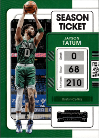 Jayson Tatum - Panini Contenders Season Ticket 2021-22, Nr. 44