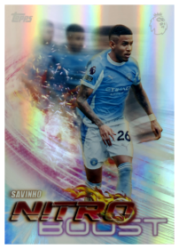 Savinho - Topps Flagship Premier League Nitro Boost 2026-27, Nr. NB 15 – Insert