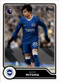 Kaoru Mitoma - Topps Flagship Premier League Base Set 2026-27, Nr. 86