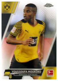 Youssoufa Moukoko - Topps Chrome Bundesliga Base Set 2021-22, Nr. 28