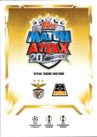 Tomás Araújo - Topps Match Attax UEFA Club Competitions Base Set 2026-27, Nr. 318