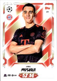 Jamal Musiala - Topps Match Attax UEFA Club Competitions Base Set 2026-27, Nr. 217
