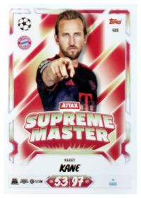 Harry Kane - Topps Match Attax UEFA Club Competitions Attax Supreme Master 2026-27, Nr. 489