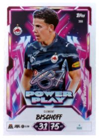 Clement Bischoff - Topps Match Attax UEFA Club Competitions Power Play Signature Style 2026-27, Nr. 366