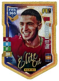 Bilal El Khannouss - Panini Adrenalyn XL FIFA 365 Elite Cut 2026-27, Nr. 347 – Insert