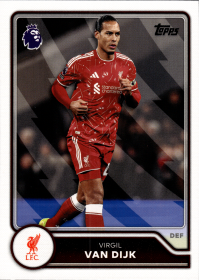 Virgil van Dijk - Topps Flagship Premier League Base Set 2026-27, Nr. 162