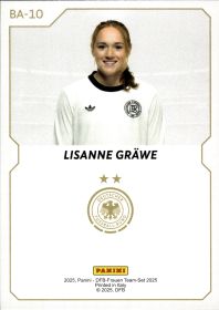 Lisanne Gräwe - Panini DFB-Frauen Team-Set Base Set 2025, Nr. BA-10