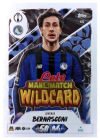 Lorenzo Bernasconi - Topps Match Attax UEFA Club Competitions Man of the Match Wildcard 2026-27, Nr. 419