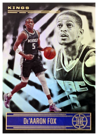 De'Aaron Fox - Panini Illusions Base Set 2020-21, Nr. 135