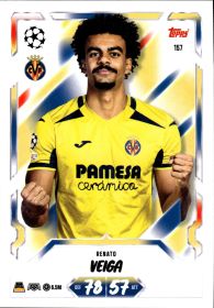 Renato Veiga - Topps Match Attax UEFA Club Competitions Base Set 2026-27, Nr. 157