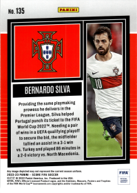 Bernardo Silva - Panini Score FIFA Base Set 2022-23, Nr. 135