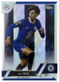 João Félix - Topps Chrome UEFA Club Competitions Base Set 2022-23, Nr. 70 – Numeriert, Color Match