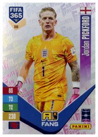 Jordan Pickford - Panini Adrenalyn XL FIFA 365 Fan Favourites 2026-27, Nr. 356 – Insert