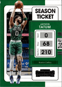 Jayson Tatum - Panini Contenders Season Ticket 2021-22, Nr. 44