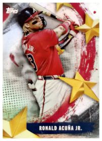 Ronald Acuña Jr. - Topps Stars of MLB 2025, Nr. SMLB-16 – Insert