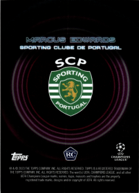 Marcus Edwards - Topps UEFA Club Competitions Showcase 2023-24