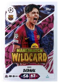 Marc Bernal - Topps Match Attax UEFA Club Competitions Man of the Match Wildcard 2026-27, Nr. 131