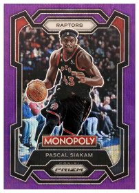 Pascal Siakam - Panini Prizm Monopoly Base Set 2023-24, Nr. 82 – Purple Wave