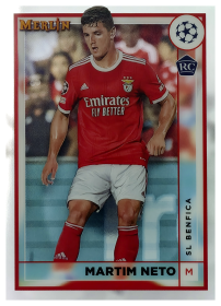Martim Neto - Topps Merlin Chrome UEFA Club Competitions Base Set 2022-23, Nr. 144 – Rookie Card