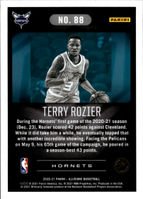 Terry Rozier - Panini Illusions Base Set 2020-21, Nr. 88