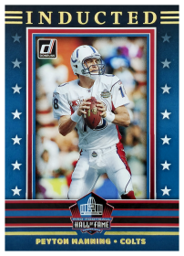 Peyton Manning - Panini Donruss Inducted 2021, Nr. I10 – Insert
