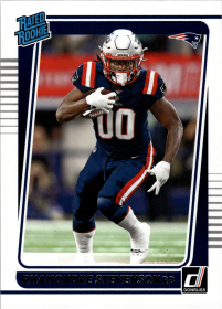 Rhamondre Stevenson - Panini Donruss Base Set 2021, Nr. 286 – Rookie Card