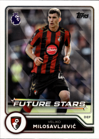 Veljko Milosavljević - Topps Flagship Premier League Future Stars 2026-27, Nr. 3