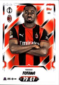 Youssouf Fofana - Topps Match Attax UEFA Club Competitions Base Set 2026-27, Nr. 429
