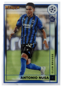 Antonio Nusa - Topps Merlin Chrome UEFA Club Competitions Base Set 2022-23, Nr. 45 – Rookie Card