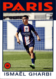 Ismaël Gharbi - Topps Paris Saint-Germain Official Team Set 2023-24, Nr. 38
