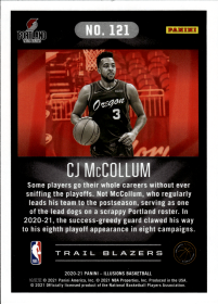 CJ McCollum - Panini Illusions Base Set 2020-21, Nr. 121