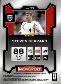 Steven Gerrard - Panini Prizm Monopoly FIFA World Cup Base Set 2026, Nr. 23