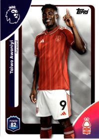 Taiwo Awoniyi - Topps Match Attax Premier League Base Set 2025-26, Nr. 248