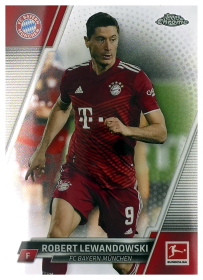 Robert Lewandowski - Topps Chrome Bundesliga Base Set 2021-22, Nr. 83