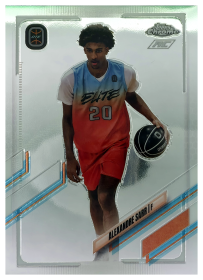 Alexandre Sarr - Topps Chrome OTE Base Set 2022, Nr. 13 – Rookie Card