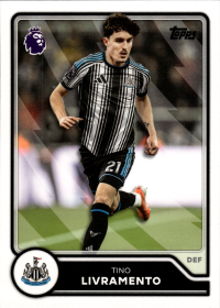 Tino Livramento - Topps Flagship Premier League Base Set 2026-27, Nr. 205