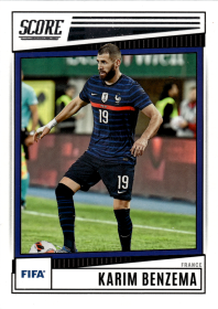 Karim Benzema - Panini Score FIFA Base Set 2022-23, Nr. 75