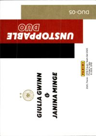 Giulia Gwinn & Janina Minge - Panini DFB-Frauen Team-Set Unstoppable Duo 2025, Nr. DUO-05 – Insert