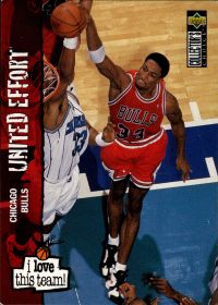 Scottie Pippen - Upper Deck Collector's Choice I Love This Team 1995-96, Nr. 159