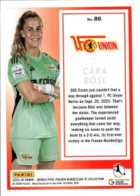Cara Bösl - Panini Frauen-Bundesliga TC Collection Base Set 2025-26, Nr. 86
