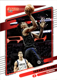 Terance Mann - Panini Donruss Base Set 2021-22, Nr. 156